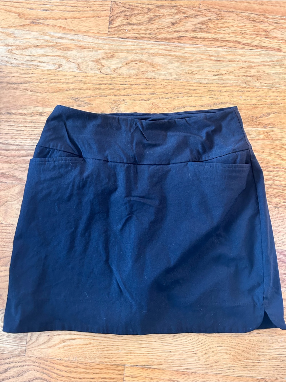Classic Black A-Line Skirt - Women